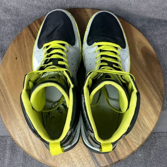 Puma Subaru Global Rallycross Graffic Shoes Black/Gray/Lime Zombie Cat Men's 13 - Picture 7 of 9